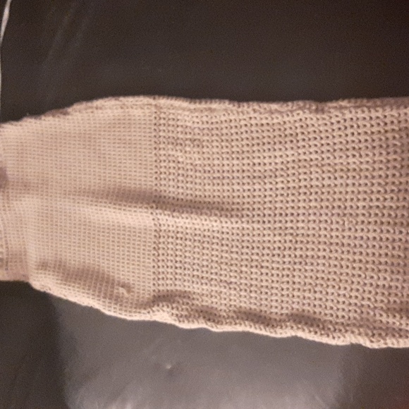 Coterie by ash Crochet Crop Top & Matching Skirt Sand Tan Size Small NWOT - Picture 13 of 15